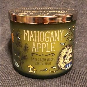 Mahogany Apple BBW 3 wick candle